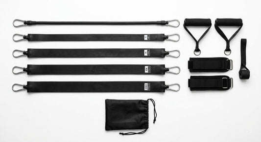 Resistance Bands Set — Home Gym Workout Kit with Handles & Door Anchor